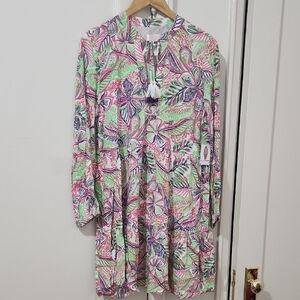 Floral Long Sleeve Dress